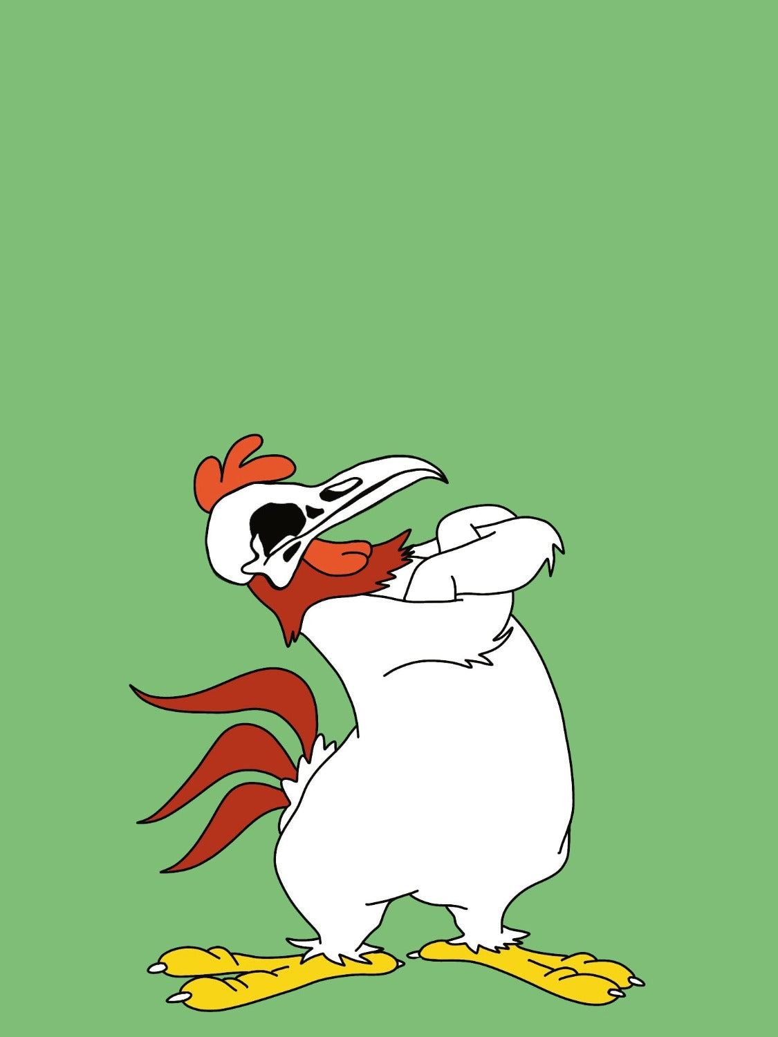 SoyRats Skull Tunes skullrooster