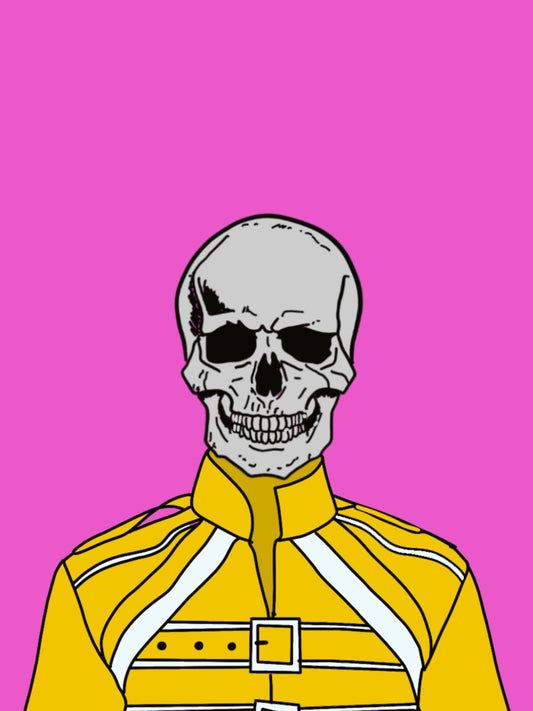 SoyRats Skull Tunes skullyellow