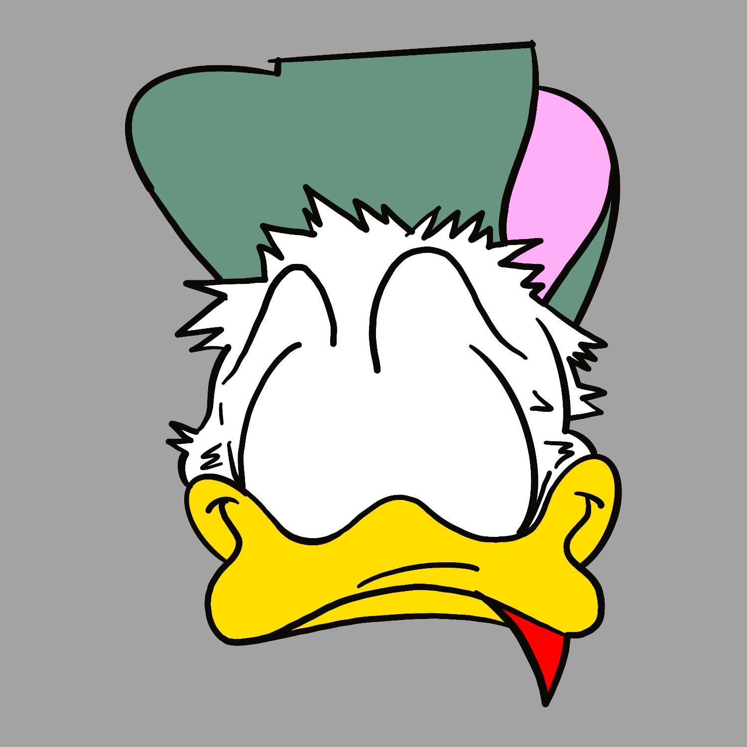 soyrats canvas Luneyhatduck