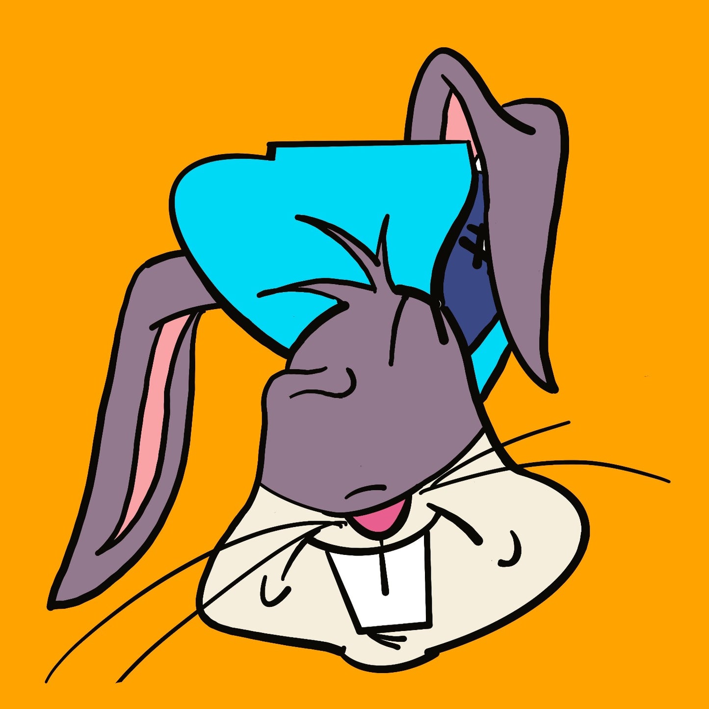 soyrats canvas Luneyhatrabbit