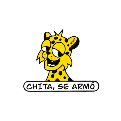 soy rats set stickers chita, se armó