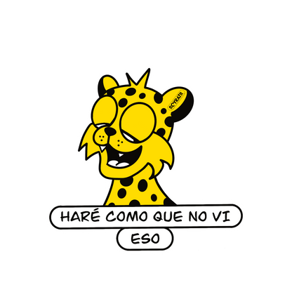 soy rats set stickers chita, haré como que no vi eso