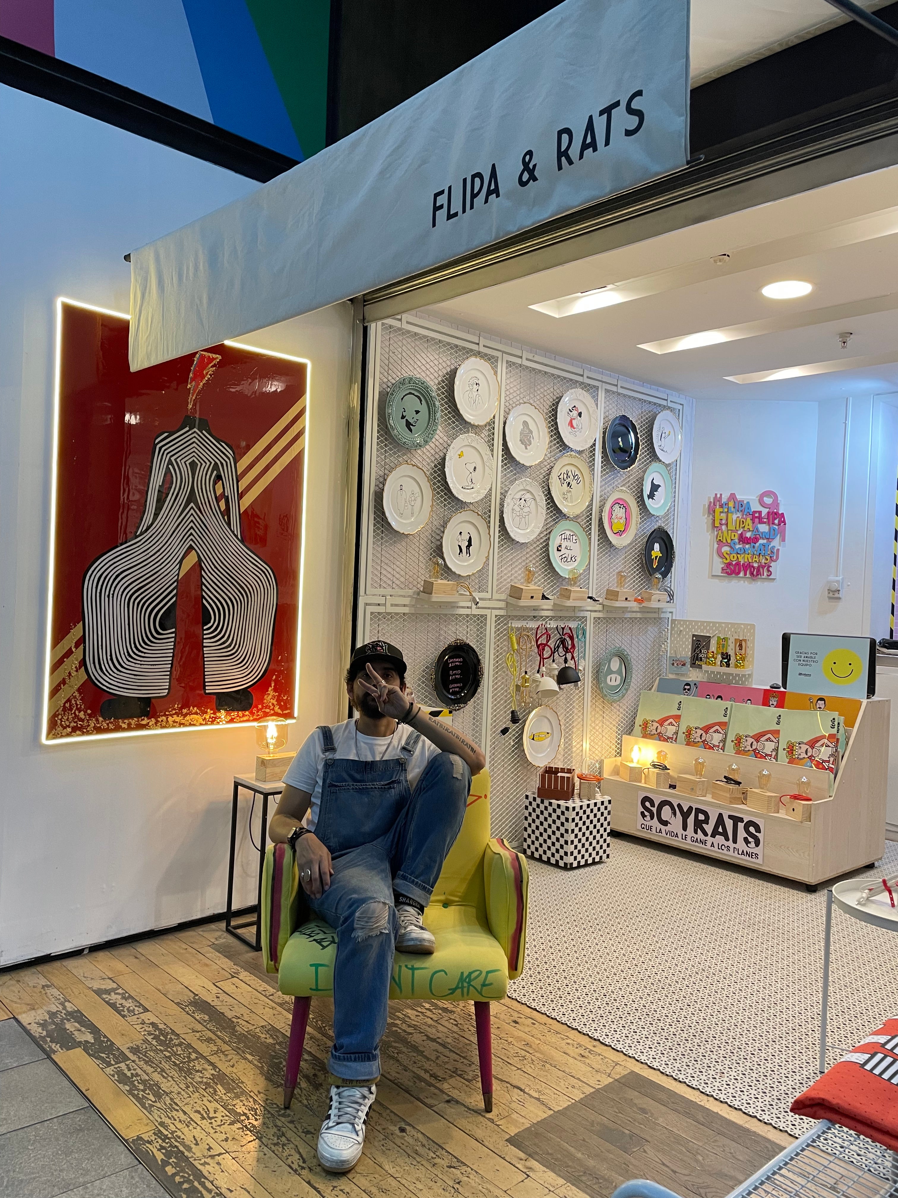 soyrats tienda flipa y soyrats en parque arauco