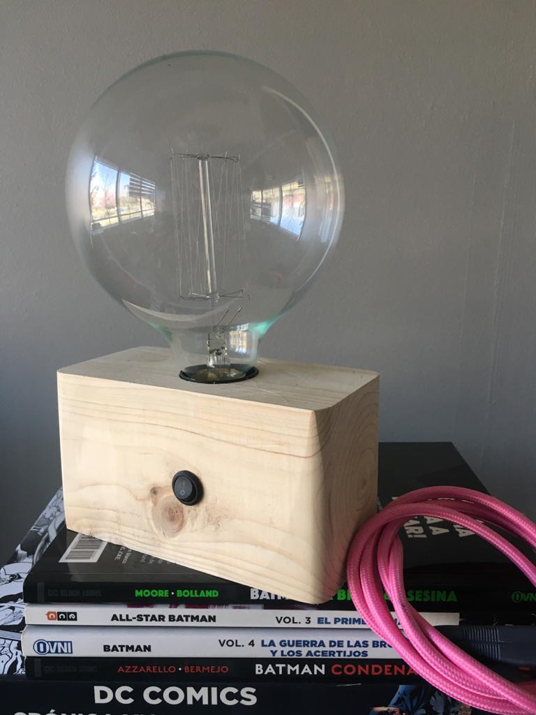 soyrats lámpara pink